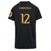 Real Madrid Eduardo Camavinga #12 Tredjedrakt Kvinner 2023-24 Kortermet